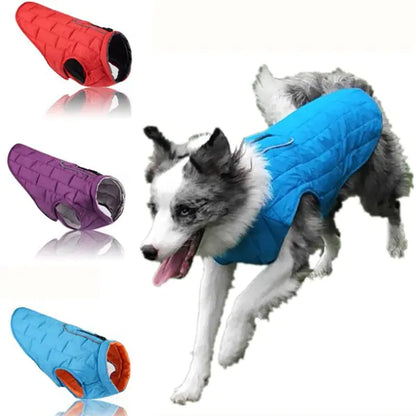 Warme wasserdichte Hundejacke für kalte Tage