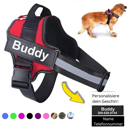 Personalisiertes Anti-Zieh-Geschirr