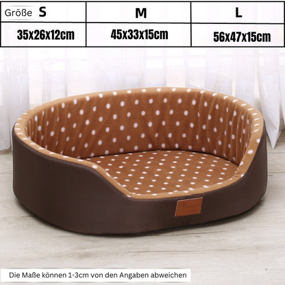 Luxuriöser Schlafplatz für kleine Hunde