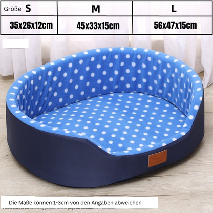 Luxuriöser Schlafplatz für kleine Hunde