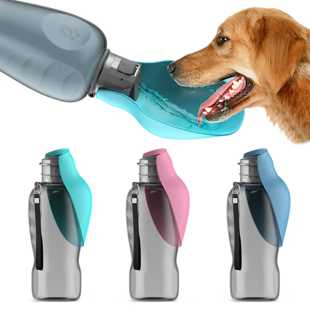 800ml Tragbare Hundetrinkflasche für große Hunde