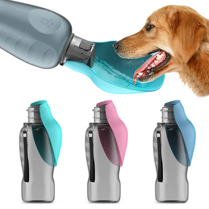 800ml Tragbare Hundetrinkflasche für große Hunde