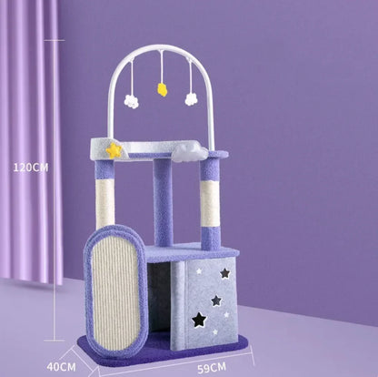 Großer Katzen Kratzbaum mit mehreren Plattformen