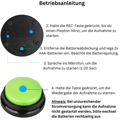 BuddyButton - Kommuniziere mit deinem Hund