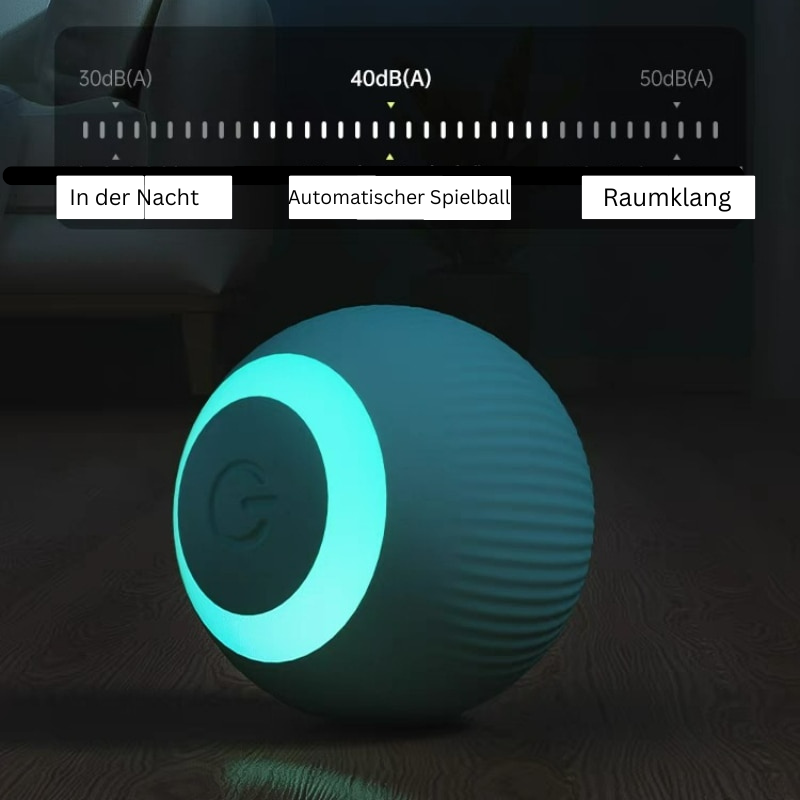 Selbstrollender Katzen-Spielball