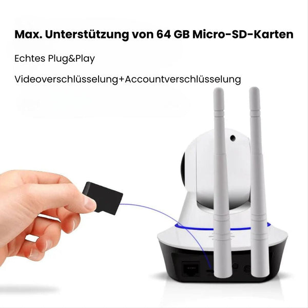 Smarte Haustierkamera für Zuhause