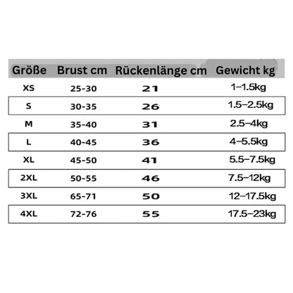 Reflektierender Regenmantel für Hunde