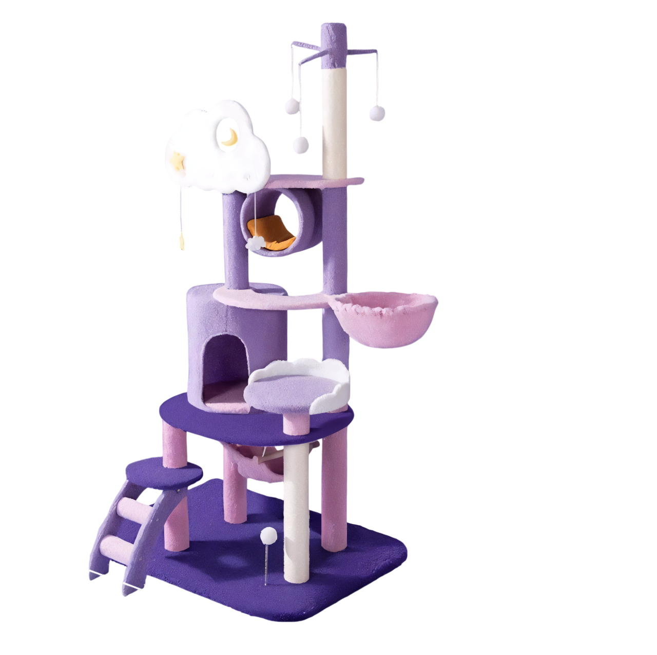 Großer Katzen Kratzbaum mit mehreren Plattformen