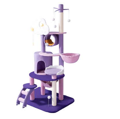 Großer Katzen Kratzbaum mit mehreren Plattformen