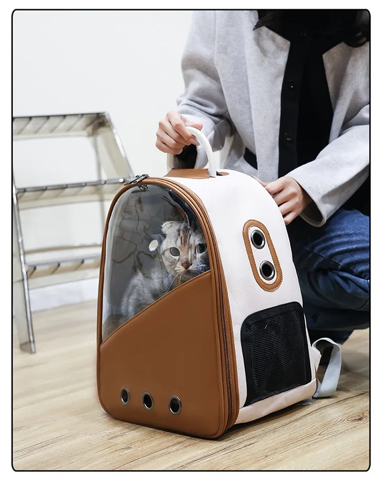 Katzen-Schultertasche Rucksack