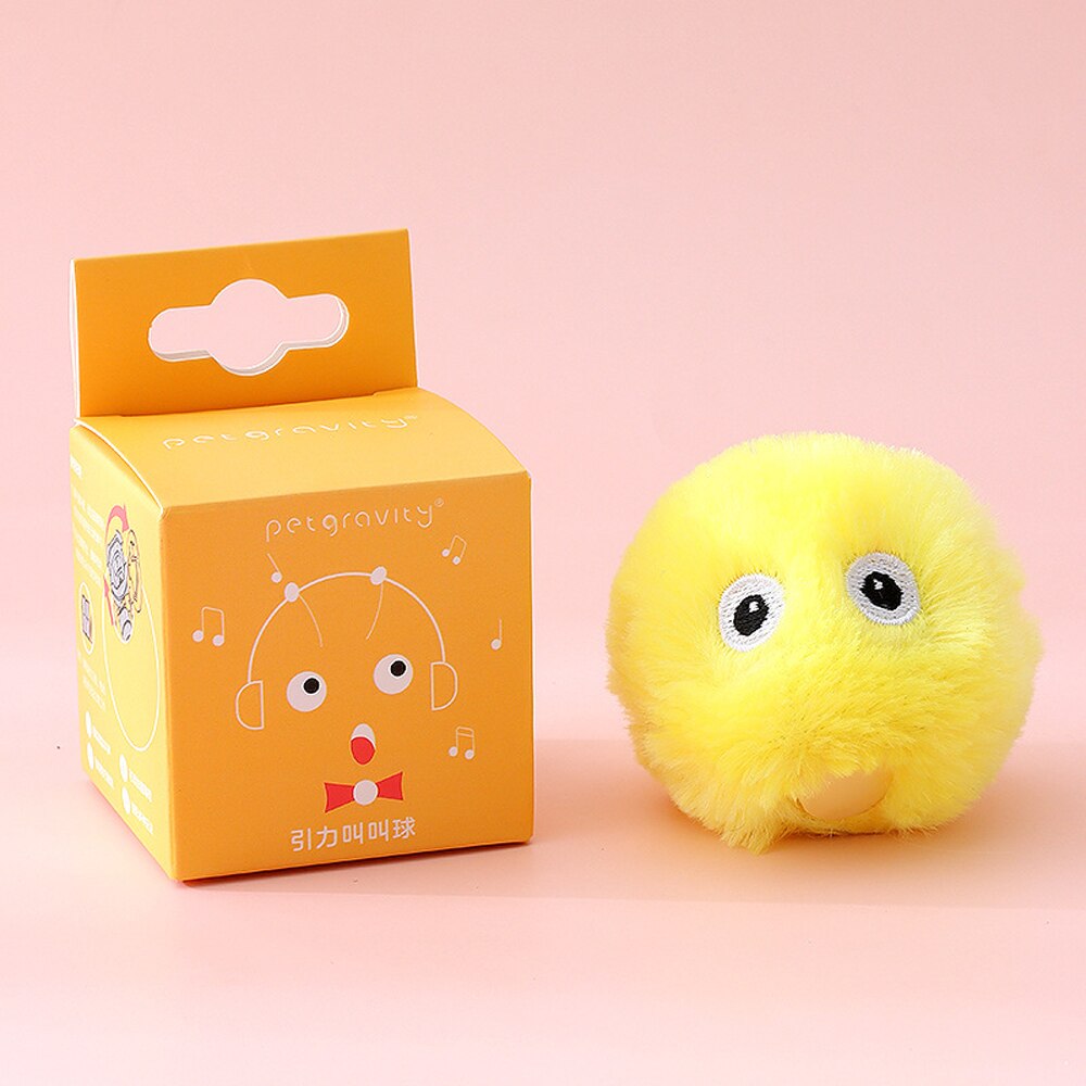 Flauschiger Spielzeugball für Katzen