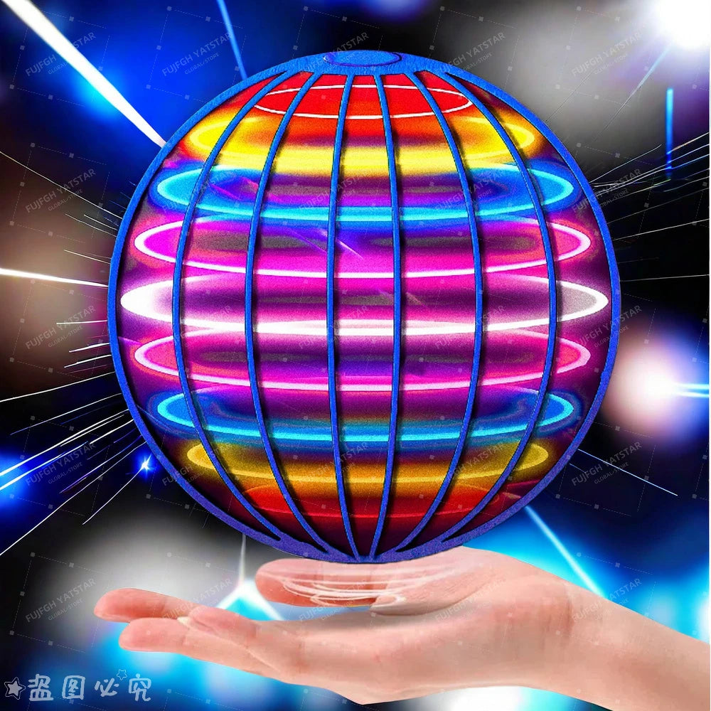 Fliegender Ball - Magischer Schwebeball mit LED-Licht
