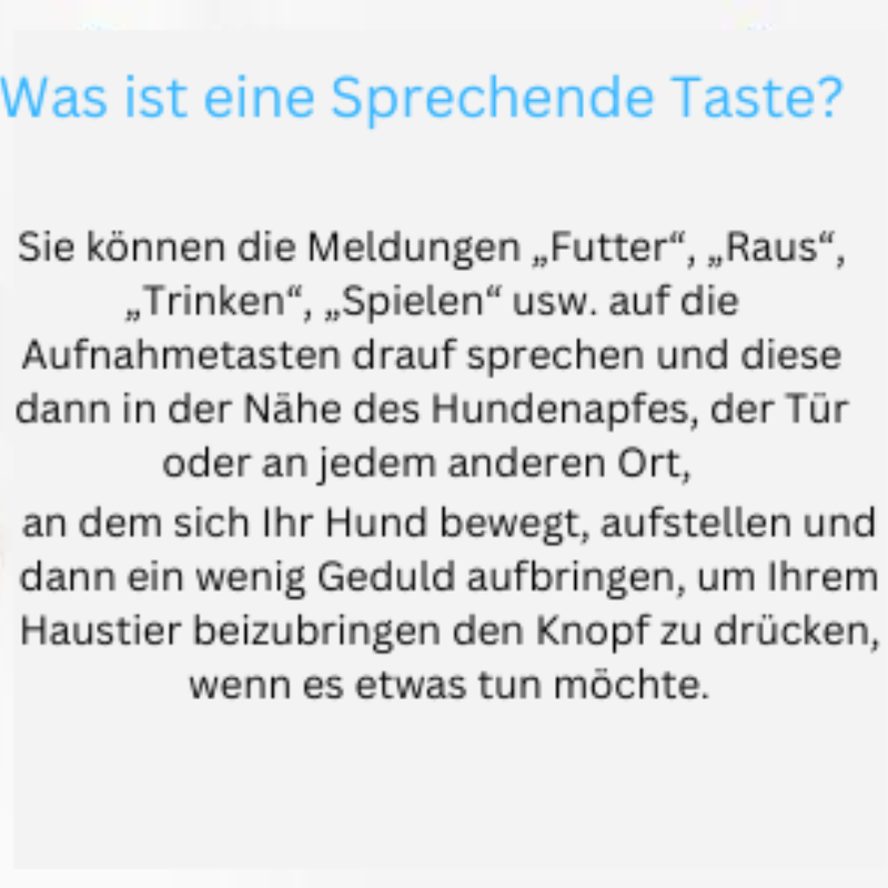 BuddyButton - Kommuniziere mit deinem Hund