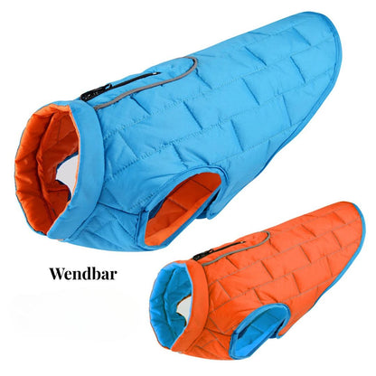 Warme wasserdichte Hundejacke für kalte Tage