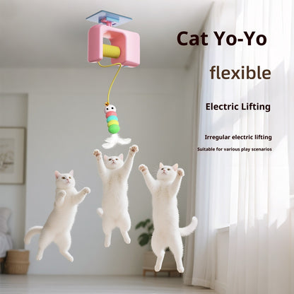 Elektrisches Katzenspielzeug Tür-Jojo