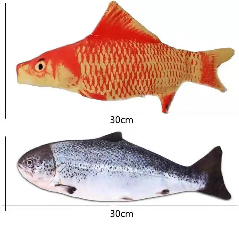 FloppyFish™ - Interaktives Elektrisches  Fisch-Spielzeug für Katzen und Hunde