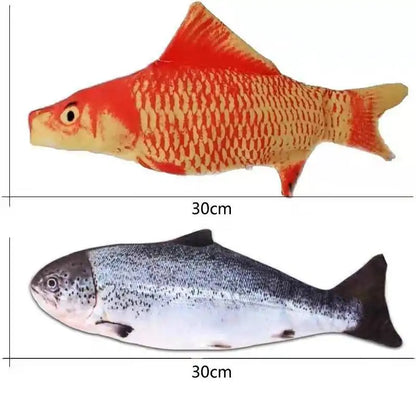 FloppyFish™ - Interaktives Elektrisches  Fisch-Spielzeug für Katzen und Hunde